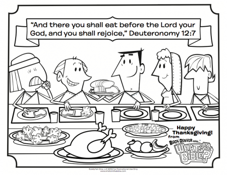 10 Thanksgiving Coloring Pages