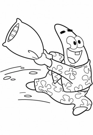 Kids-n-fun.com | 48 coloring pages of Patrick Starfish