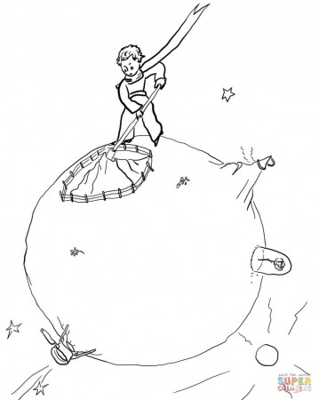 Little Prince coloring pages | Free Coloring Pages