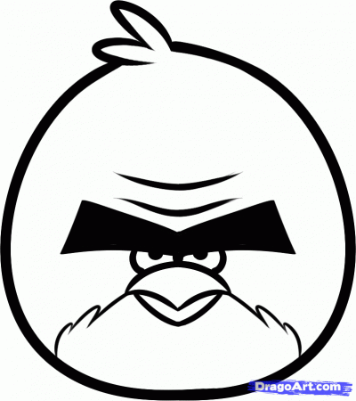 How to Draw Big Brother Bird, Angry Birds, Step by Step, Video ...