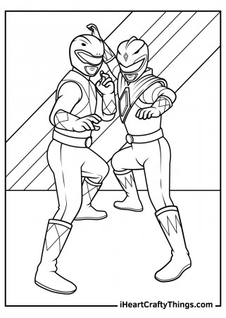 Printable Power Rangers Coloring Pages (Updated 2021)
