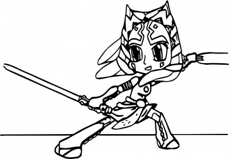 Ahsoka Tano Coloring Pages - Best Coloring Pages For Kids