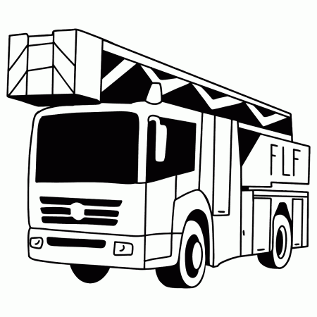 Fire Truck in Germany coloring page - Online or Printable for Free!