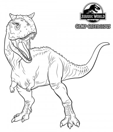 Cretaceous Camp Coloring Pages | 20 New images Free Printable
