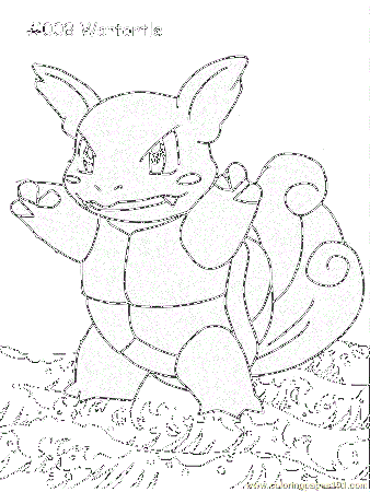 Wartortle Coloring Page - Free Pokemon Coloring Pages ...