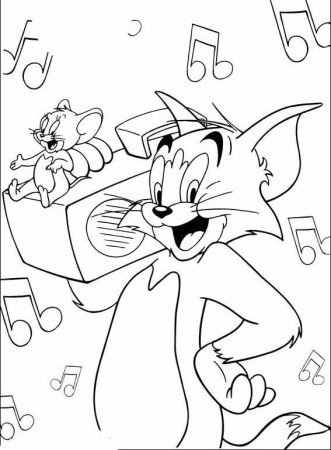 I have download Cats Carry The Radio Coloring For Kids | Cartoon ...