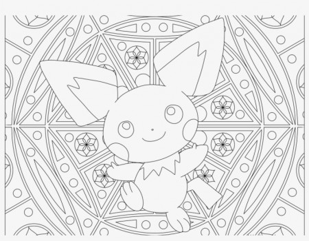 Pichu Pokemon 172 Color Pages Pokemon Coloring - Pichu Baby Pokemon  Coloring Page - Free Transparent PNG Download - PNGkey