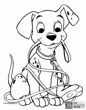 101 dalmatians coloring pages 2 disneyclips with nanny is feeding dalmatian coloring  pages. Dow… | Dog coloring page, Disney coloring sheets, Disney coloring  pages