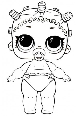 Lol Doll Coloring Pages PDF Printable - Coloringfile.com