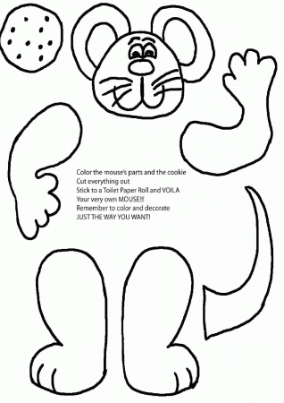 If You Give A Mouse A Cookie Coloring Page - Coloring Pages for ...