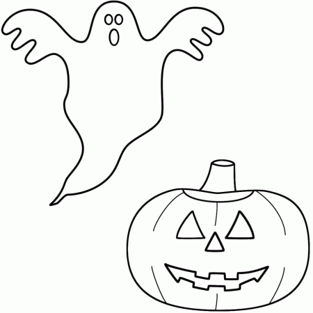 Ghost Coloring Sheets For Preschoolers Ghost Coloring Pages Real ...