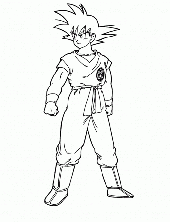 Dragon Ball Coloring Pages - Free Printable Coloring Pages for Kids