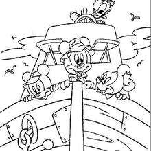 Mickey and pluto coloring pages - Hellokids.com