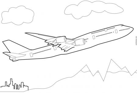 Airplane Coloring Pages | Pilot Lindy