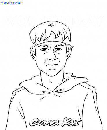 Cobra Kai Coloring pages - Printable coloring pages | WONDER DAY