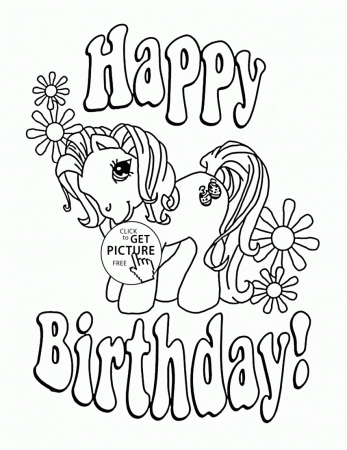 Free Printable Birthday Cards to Color - My Amusing Adventures