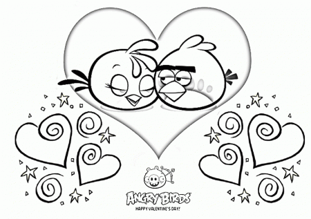 Angry Birds Coloring Pages Girls - Coloring Pages For All Ages
