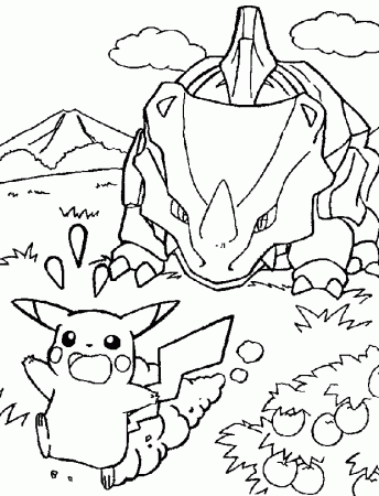 Q: pokemon coloring pages