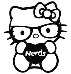 Drawing Of Hello Kitty - Coloring Pages for Kids and for Adults