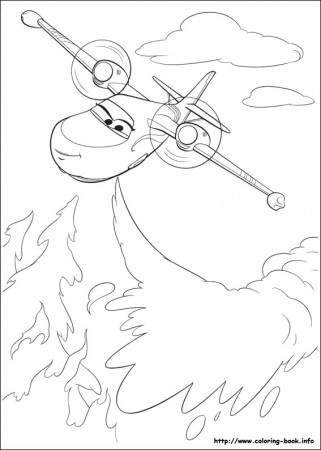 Planes: Fire & Rescue coloring pages on Coloring-Book.info
