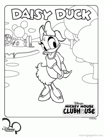 Education Download Mickey Mouse Clubhouse Coloring Pages Coloring ...