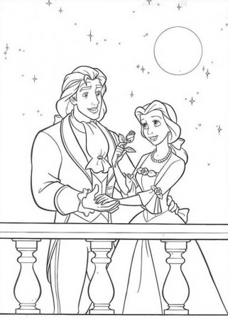Giselle Accept Flower from Prince Edward in Enchanted Coloring ...