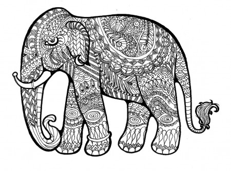 Advanced Coloring Pages Tribal - Coloring Pages For All Ages