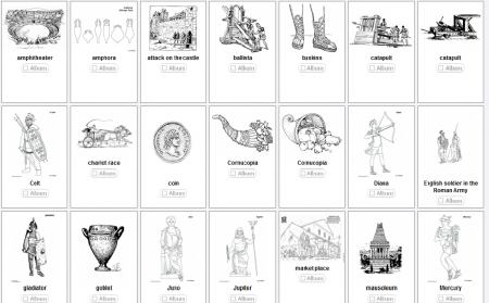 AS THE ROMANS DO: Roman Colouring pages