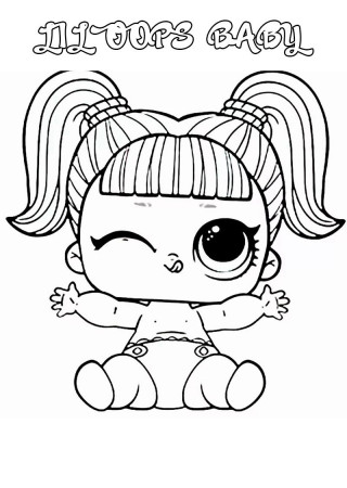 LOL Surprise Dolls Coloring Pages. Print Them for Free! All the Series |  Unicorn coloring pages, Baby coloring pages, Kids printable coloring pages