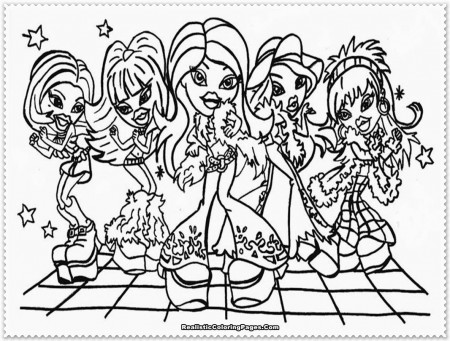 Bratz Babyz Printable Coloring Pages - Coloring Page