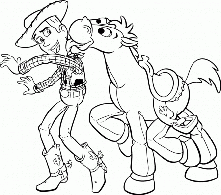 Amazing of Top Coloring Pages Of Toy Story At Toy Story C #1750