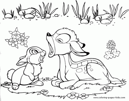 bambi-coloring-pages-for-disney-205083 Â« Coloring Pages for Free 2015