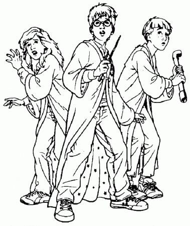 Ability Harry Potter Coloring Pages On Coloring Book, Personalized ...
