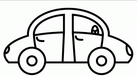 Related Simple Car Coloring Pages item-17392, Printable Simple Car ...