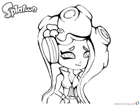 The best free Splatoon coloring page images. Download from 44 free ...