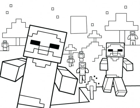 Minecraft King Of Enderman Coloring Pages Printing Free Coloring ...