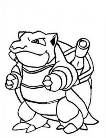 Pokemon Coloring Pages Wartortle | Pokemon coloring pages, Pokemon ...