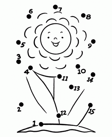 Connect Dots Coloring Pages lovely new free connect the dots ...