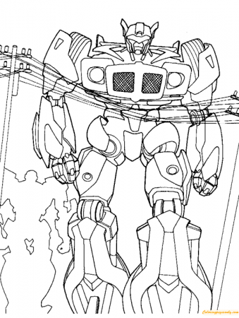 Transformers Coloring Pages for Kids and Adults