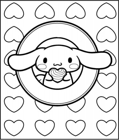 Cinnamoroll Coloring Pages