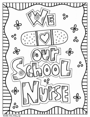School Nurse Day - Classroom Doodles