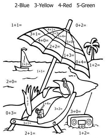 Homeschool - Math Coloring Pages ...