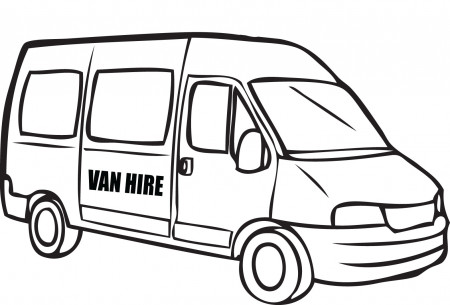 Van Coloring Pages - GetColoringPages.com