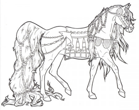 Adult Horse Coloring Pages - Get Coloring Pages