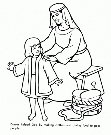 Hannah and Samuel Coloring Page