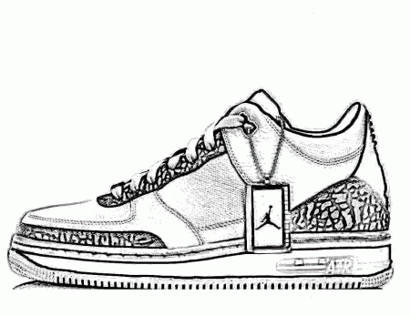 Neevtech Blog Â» air jordan coloring pages shoes