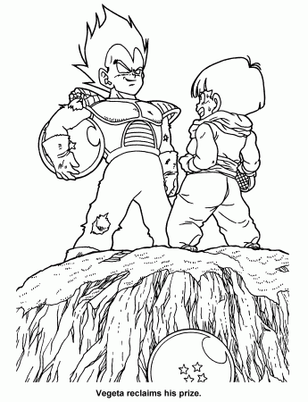 Coloring Page - Dragon ball z coloring pages 31