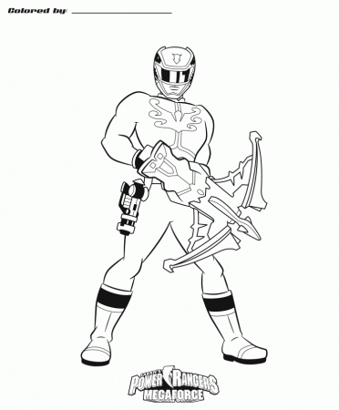 All Power Rangers Coloring Pages for Pinterest