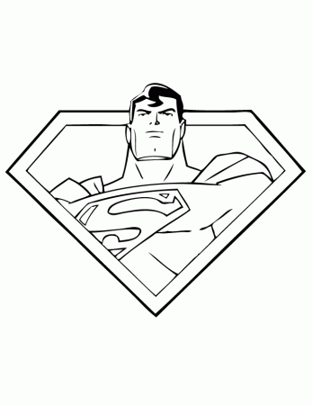 Superman Coloring Pages | Forcoloringpages.com