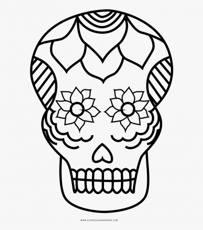 Sugar Skull Coloring Page Coco Pages Free Staggering 648802_sugar –  Slavyanka